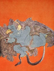 Garuda, 1913. Artist: Nandalal Bose