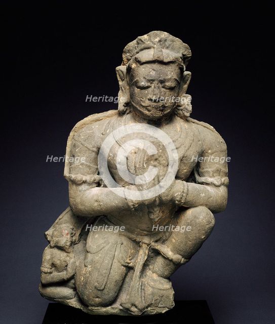 Garuda, Mount of God Vishnu, 8th/9th century. Creator: Unknown.