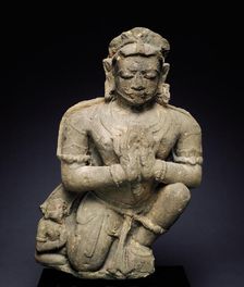 Garuda, Mount of God Vishnu, 8th/9th century. Creator: Unknown