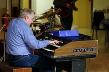 Gary Baldwin, Steyning Jazz Club, Steyning, West Sussex, May 2016. Artist: Brian O'Connor