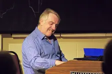 Gary Baldwin, Steyning Jazz Club, Steyning West Sussex, May 2016. Artist: Brian O'Connor