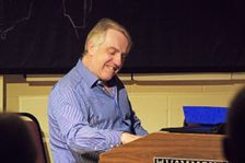 Gary Baldwin, Steyning Jazz Club, Steyning West Sussex, May 2016. Artist: Brian O'Connor