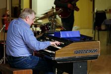 Gary Baldwin, Steyning Jazz Club, Steyning, West Sussex, May 2016. Artist: Brian O'Connor