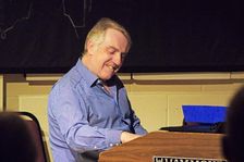 Gary Baldwin, Steyning Jazz Club, Steyning West Sussex, May 2016. Artist: Brian O'Connor