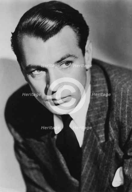 Gary Cooper (1901-1961), American actor, c1930s. Artist: Unknown