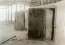 Gas chambers, Majdanek concentration camp, outskirts of Lublin, Poland, c1940s(?). Creator: Unknown