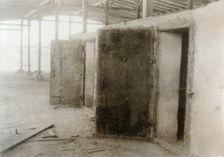 Gas chambers, Majdanek concentration camp, outskirts of Lublin, Poland, c1940s(?). Creator: Unknown