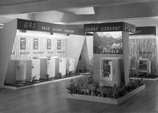 Gas, Your Silent Servant Gas Board exhibition, Goldthorpe, South Yorkshire, 1961. Creator: Michael Walters