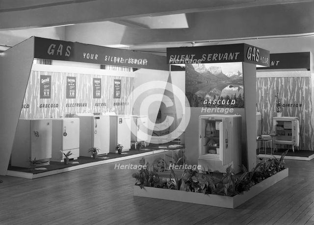 'Gas, Your Silent Servant', Gas Board exhibition, Goldthorpe, South Yorkshire, 1961. Creator: Michael Walters.
