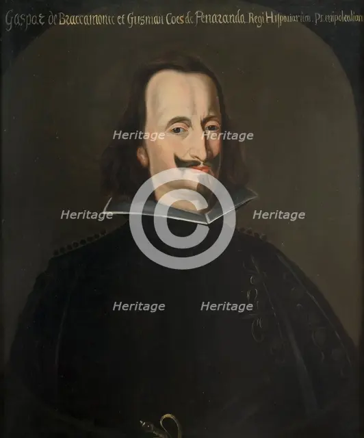 Gaspar de Bracamonte y Gusman, c17th century. Creator: Anon.