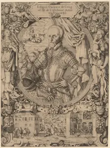 Gaspar de Coligny, 1573. Creator: Jost Ammon