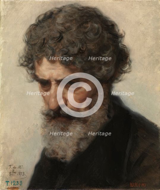 Gaspar Sensi y Baldachi, 1873. Creator: Federico de Madrazo y Kuntz.