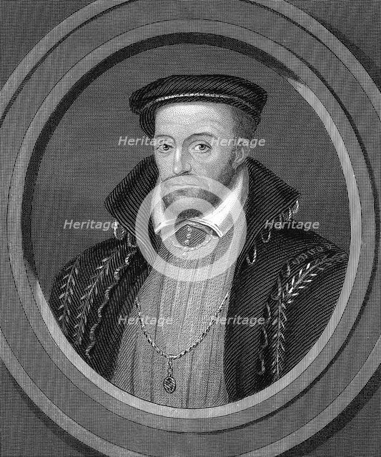 Gaspard de Coligny, 16th century French Huguenot admiral, 1851. Artist: Unknown