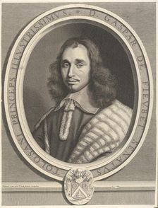Gaspard de Fieubet, ca. 1654. Creator: Robert Nanteuil