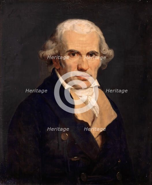 Gaspard Monge, Comte de Péluse (1746-1818). Artist: Mauzaisse, Jean-Baptiste (1784-1844)