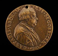 Gaspare Borgia, died 1556, Bishop of Segorbe 1530, probably 1551/1552. Creator: Alessandro Vittoria