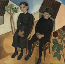 Gaston and His Sister, 1923. Creator: Gustave van de Woestijne