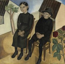 Gaston and His Sister, 1923. Creator: Gustave van de Woestijne