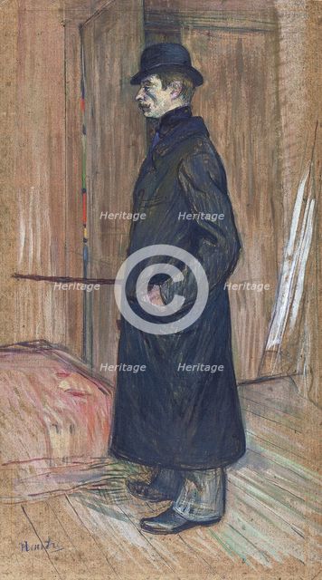 Gaston Bonnefoy, 1891. Artist: Toulouse-Lautrec, Henri, de (1864-1901)