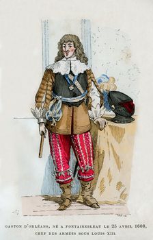 Gaston, Duc d'Orleans, commander of the armies under Louis XIII of France, 1882-1884