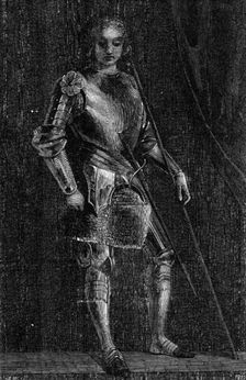 "Gaston de Foix" - painted by Giorgione - bequeathed to the National Gallery by Mr. Samuel Rogers, 1 Creator: Unknown