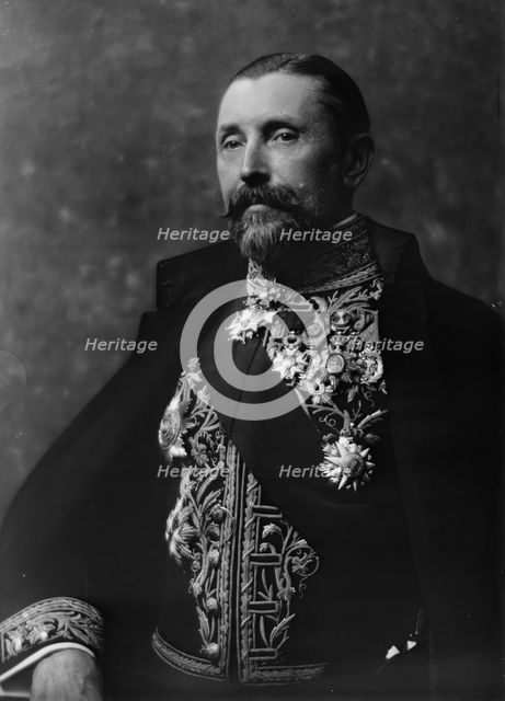 Gaston Liebert, portrait photograph, 1919 May 27. Creator: Arnold Genthe.