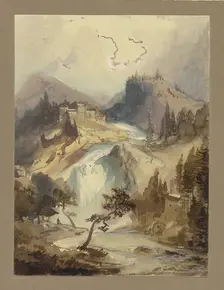 Gastein, mid-late 19th century. Creator: Caspar Scheuren