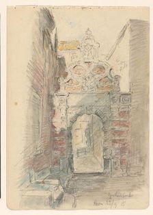 Gasthuispoort in Hoorn, 1915. Creator: Jan Hoynck van Papendrecht