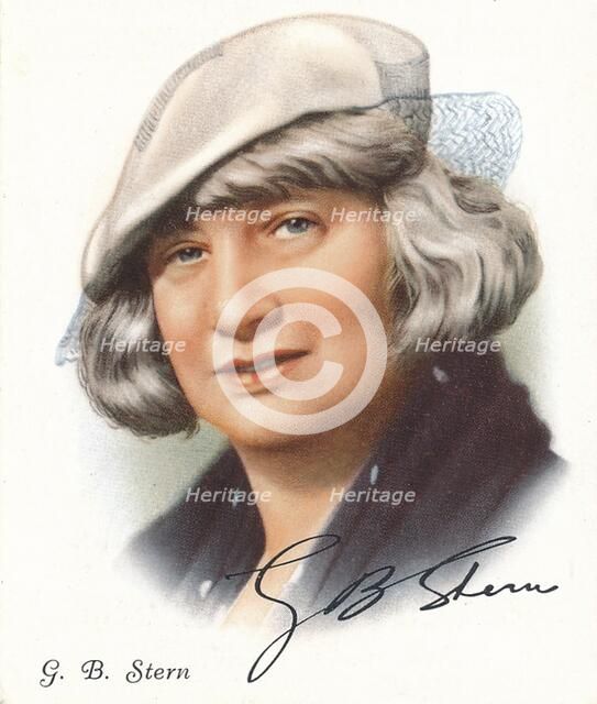 GB Stern, 1937. Artist: Unknown.