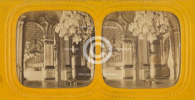 Gd Salon hotel de ville, 1860s. Creator: E Lamy.