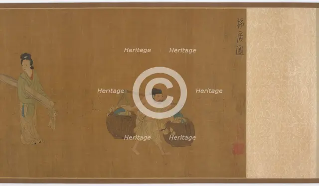 Ge Hong Moving House, Ming dynasty, 16th century. Creator: Unknown.