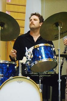 Gethin Jones, Adrian Cox Quartet, Loughton Methodist Church, Essex, 28 Sept 2019. Creator: Brian O'Connor