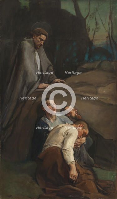Gethsemane, 1902. Creator: Magnus Enckell.