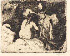 Getting Up (Le lever), 1913. Creator: Paul Albert Besnard