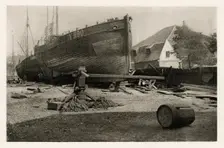 Getting Ready for Fishing, 1887. Creators: Peter Henry Emerson, Alfred Dawson