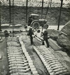 Getting Ready for the Raid c1943. Creator: Cecil Beaton
