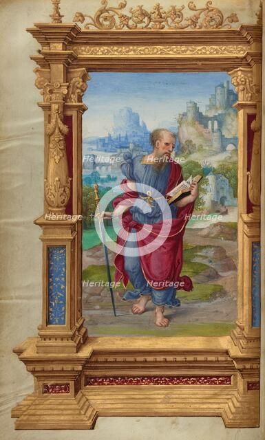 Getty Epistles, about 1528-1530. Creator: Master of the Getty Epistles.