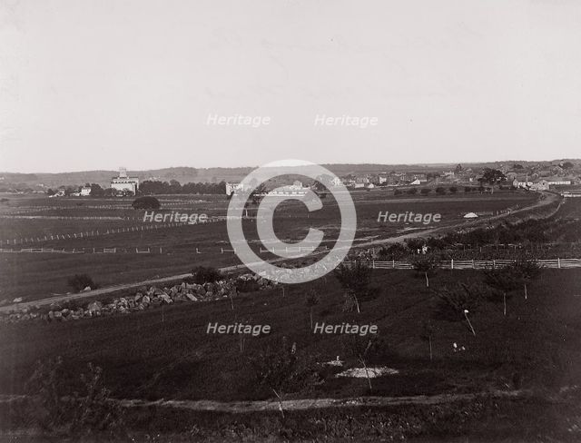 Gettysburg from the West, 1863. Creator: Tim O'Sullivan.