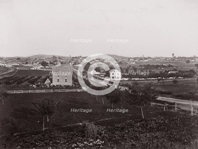 Gettysburg from the West, 1863. Creator: Unknown.