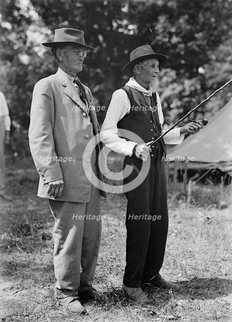 Gettysburg Reunion: G.A.R. & U.C.V., 1913. Creator: Harris & Ewing.