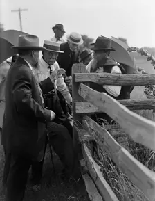Gettysburg Reunion: G.A.R. & U.C.V., 1913. Creator: Harris & Ewing