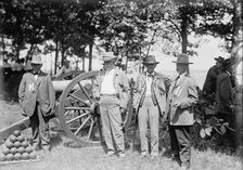 Gettysburg Reunion: G.A.R. & U.C.V. - Veterans of The G.A.R. And of The Confederacy..., 1913. Creator: Harris & Ewing