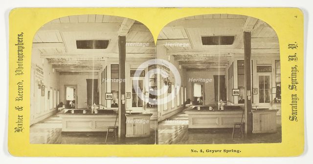 Geyser Spring, 1875/99. Creator: Baker & Record.