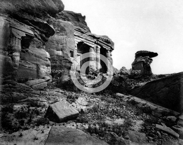 Gebel Silsileh, Egypt, 1878. Artist: Felix Bonfils