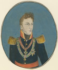 Gebhard Leberecht von Blücher (1742-1819), c. 1800. Artist: Anonymous
