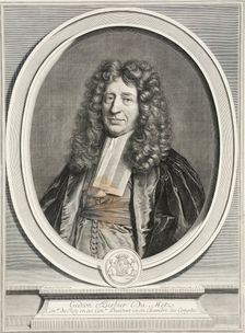 Gédéon Berbier du Metz, c1700. Creator: Gerard Edelinck