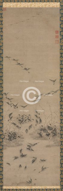 Geese Returning Home, 1500s. Creator: Unknown.