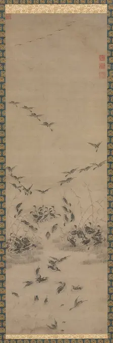 Geese Returning Home, 1500s. Creator: Unknown