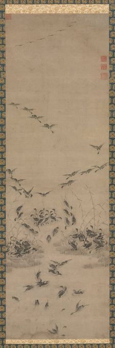 Geese Returning Home, 1500s. Creator: Unknown