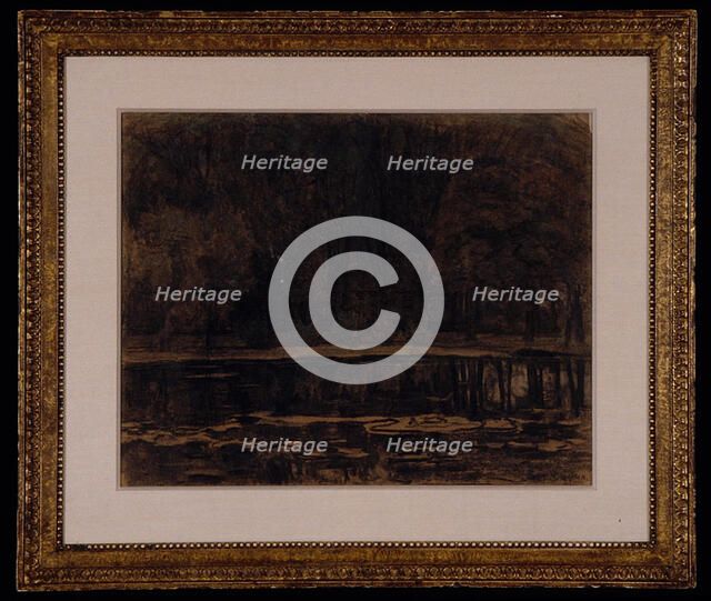 Geinrust Farm: Close Frontal View, c.1905-06. Creator: Piet Mondrian.